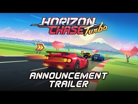 Horizon Chase Turbo - Announcement Trailer - May 15th 2018 - Playstation 4 and Steam (WIN/LINUX/MAC)