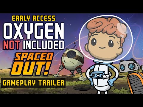 Oxygen Not Included: Spaced Out! DLC - Early Access Gameplay Trailer