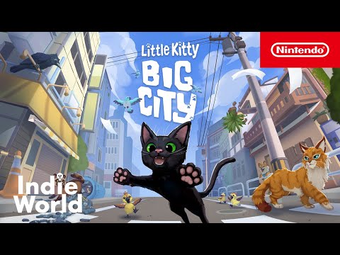 Little Kitty, Big City – Release Date Reveal – Nintendo Switch