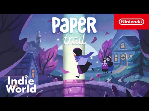 Paper Trail - Announcement Trailer - Nintendo Switch