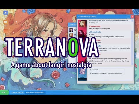 Terranova: A game about fangirl nostalgia