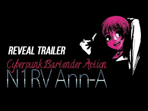N1RV Ann-A Cyberpunk Bartender Action Reveal Trailer