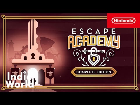 Escape Academy: The Complete Edition - Announcement Trailer - Nintendo Switch