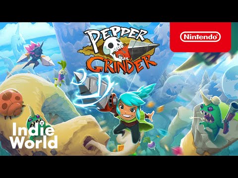 Pepper Grinder - Announcement Trailer - Nintendo Switch