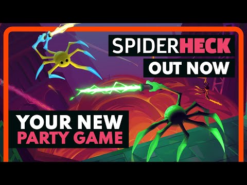 SpiderHeck is OUT NOW! - Ready your laser swords | Launch Trailer
