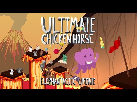 Ultimate Chicken Horse: Elephantastic Update and PS4 Launch Date
