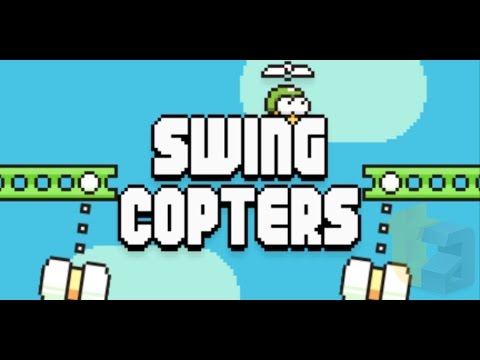 Swing Copters Gameplay Trailer by Flappy Bird Creator Dong Nguyen