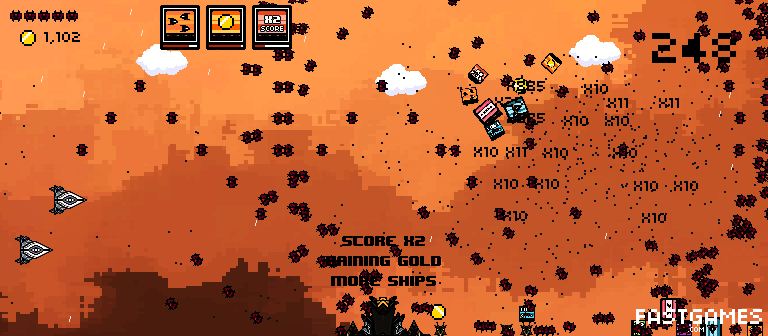 Chain Reactions Are the Bread and Butter of High Scores In ’10 More Bullets’