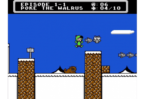 Fish Filled NES Platformer 'Alfonzo's Arctic Adventure' is Almost Ready to Rescue Bob