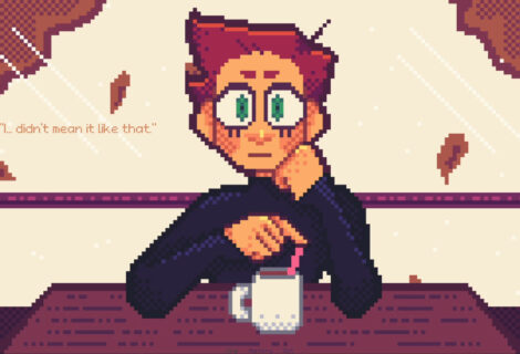 Hit the Café for a Pixellated Chat With Your Girlfriend in 'Autumn Fall'