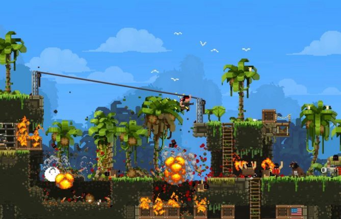 'Broforce' Update Adds Steam Workshop Support, New Bros and Other Goodies