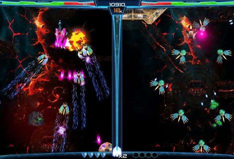 2 Screens, 1 SHMUP: 'Dimension Drive' Exiting Early Access for Switch Launch... Soon!