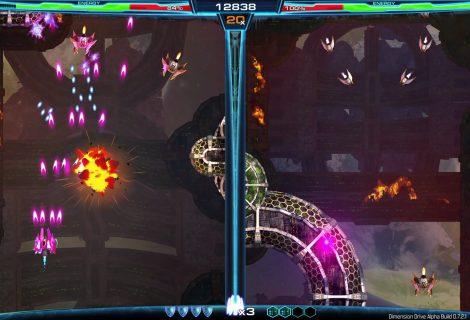 'Dimension Drive' [Early Acccess] Challenges SHMUP Fans With Screen Jumping Shenanigans