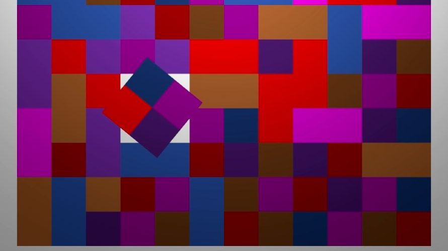Design a Masterpiece by Rotating Colors In Zen Puzzler ‘Ellsworth’