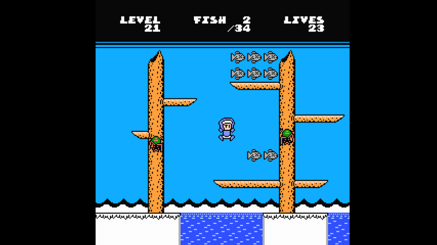 ‘Eskimo Bob: Starring Alfonzo’ Aims to Scratch That Puzzling 8-bit Fish Catching Itch