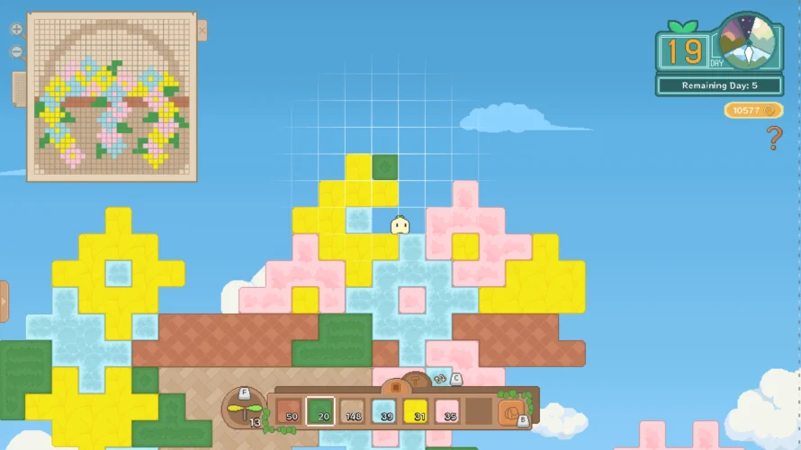 Create Picturesque Pixel Crafts Block by Block in ‘Garlic Builder’