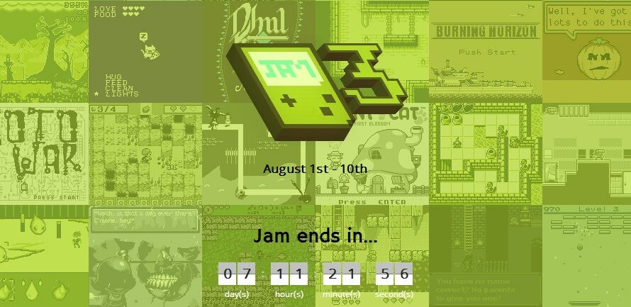 ‘GBJam 3’: Jam With Four Shades of GameBoy Gray