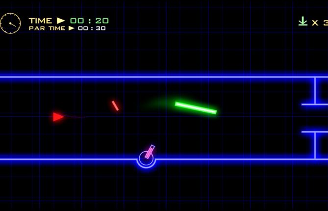 'Hyphen' Impressions: Challenging Top-Down Thread the Needle Neon Racing