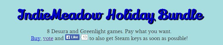 IndieMeadow Discounts a Second Greenlight Batch In the Holiday Bundle