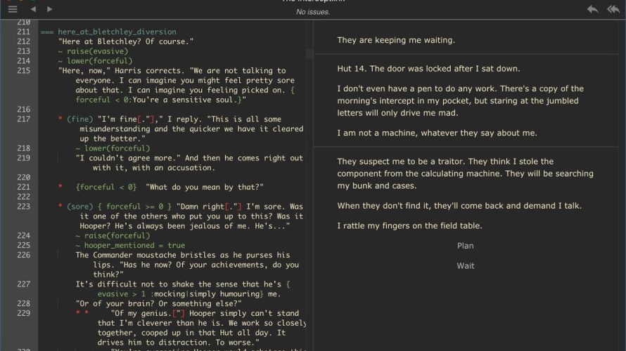 inkle’s Interactive Fiction Scripting Language ‘ink’ Has Reached Version 1.0
