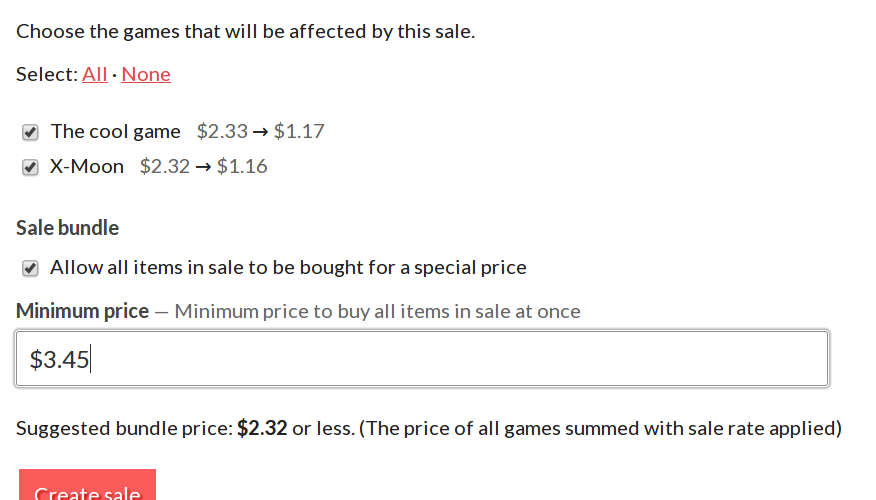 Easy Multi-Discounting: Developer Curated Bundles Now an itch.io Thing