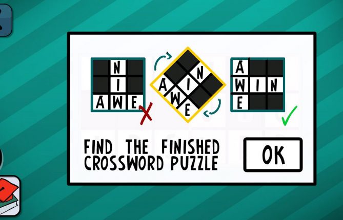 Spin Your Way Through Crossword Puzzles In 'KRIZL'