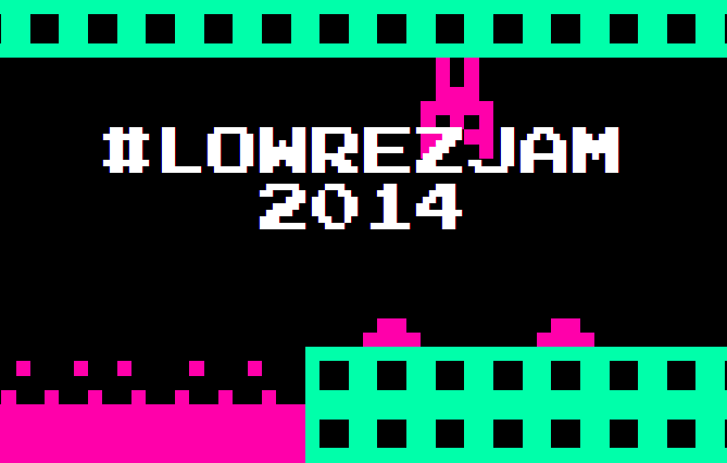 #LOWREZJAM 2014 Is the Nostalgia Trip of Game Jams