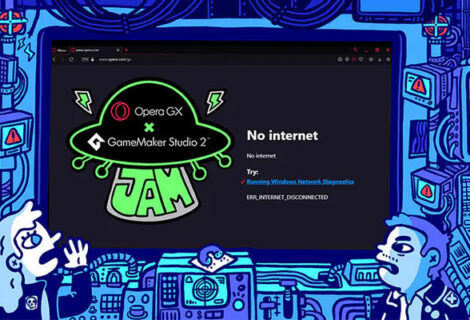 'Opera GX Game Jam' Wants You to Fill Out Opera GX's 'No Internet' Page