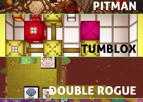 'TRI' Creator Unleashes Android Ports of 'Pitman', 'Tumblox' and More