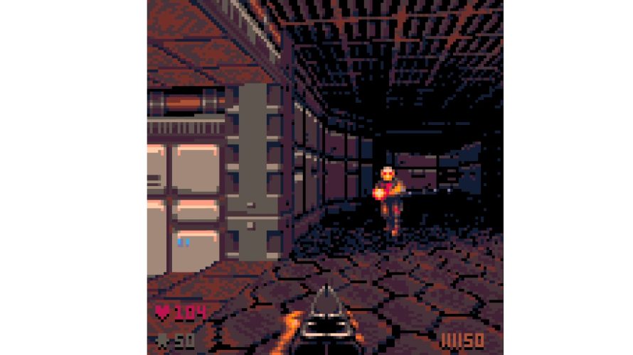 ‘POOM’ is an Absolutely Brilliant ‘DOOM (1993)’ Demake in PICO-8