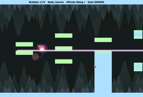 Be a Crazy Risk-Taker as You Glide Through 'Void Wisp' to Rack Up Points